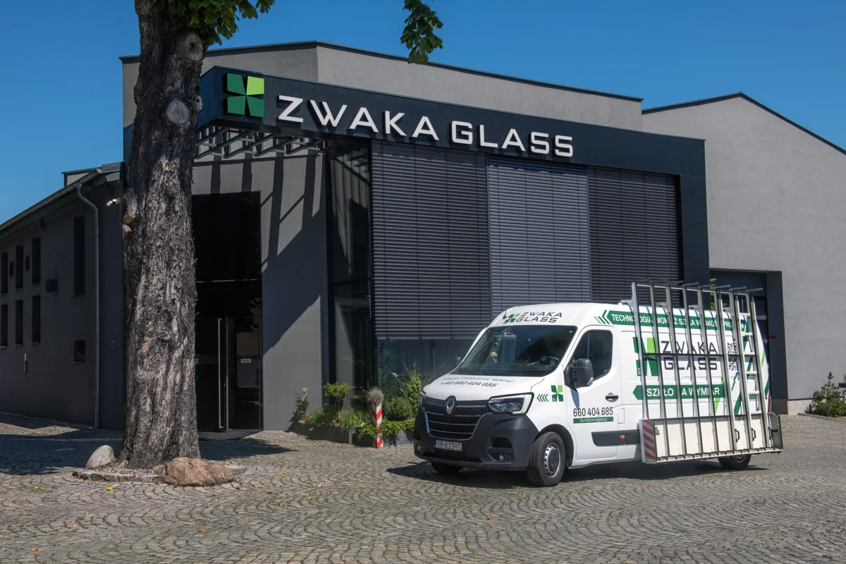 ZWAKA Glass premises in Gliwice